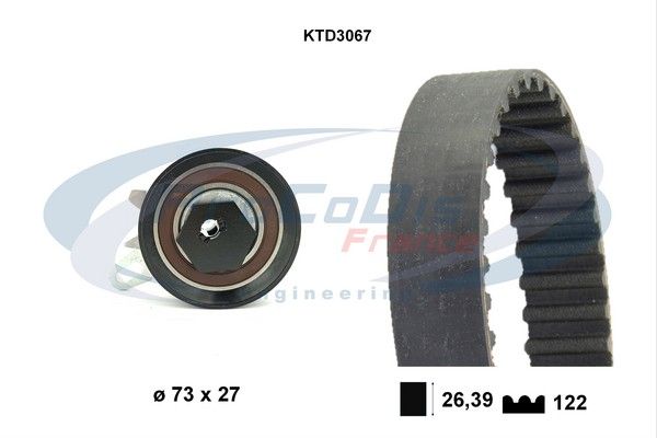 PROCODIS FRANCE Hammashihnasarja KTD3067